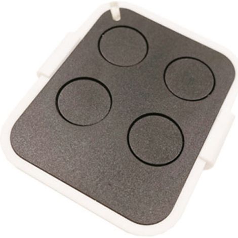 Telecomando per porta da garage Nice Era Flor FL02RE/FL04RE - Set da 3 pezzi - Compatibile con ricevitori Nice e sistemi di cancelli automatici -Crezuo