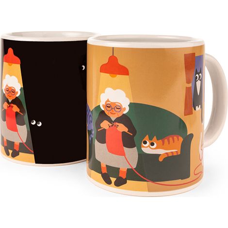 Cat Lady Morph Mug