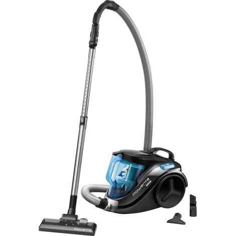 Rowenta Compact Power RO 3731EA, Bodenstaubsauger, schwarz/blau (1/5)