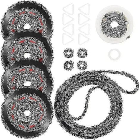 Kit de réparation de sécheuse 4392067rc 27 pouces pour rouleau de tambour Wpw10314173 661570v courroie 279640 poulie de renvoi Rep (1/3)
