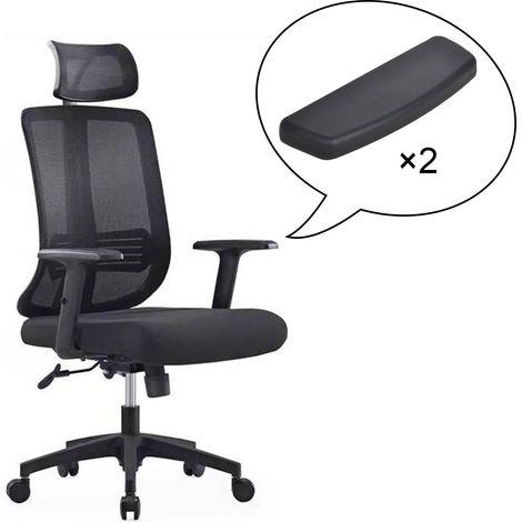 Coussinets De Remplacement Pour Chaise De Bureau Avec Bras De Support à Vis Et Coude (1/5)