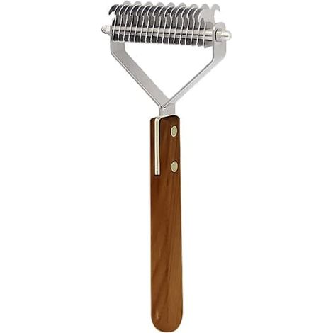 Brosse Coat King pour chiens et chats, brosse de soin du pelage, peigne de toilettage (1/4)