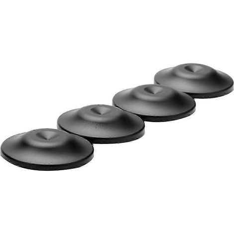patins de rechange noirs pour pieds d'amplificateurs et d'enceintes - Compatibles avec les amplificateurs et enregistreurs (1/5)
