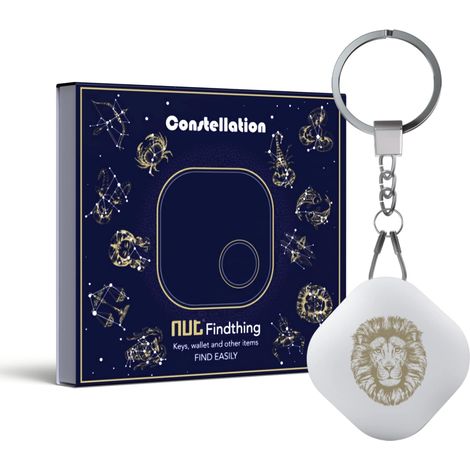 Localizador de objetos Bluetooth LEW para llaves, cartera o mochila, color blanco. (1/2)