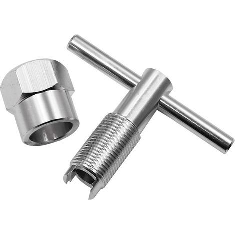 Universalarmatur, Aluminiumlegierung, verzinkte Oberfläche, Sporner, Klempnerwerkzeug, Badezimmerarmatur für Waschbeckenreparaturen (1/5)