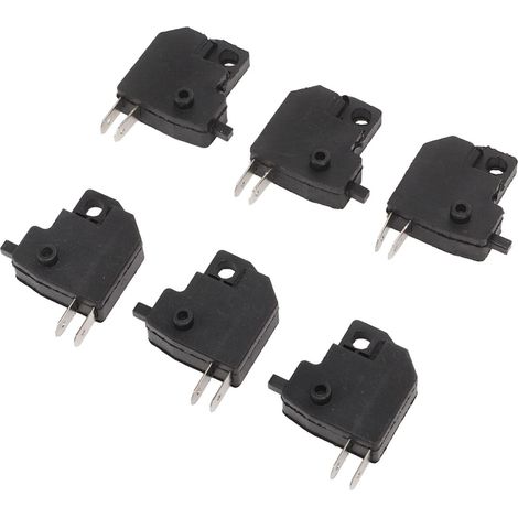 Lot de 6 Interrupteurs de Feux de Frein de Moto, Gauche et Droit pour Moto 50-250 Chinois ATV Quad Dirt Bike Scooter (1/5)