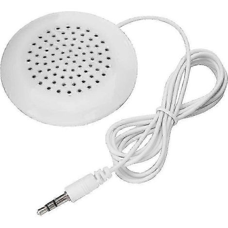 Haut-parleur sous l'oreiller 25-26 pouces, idéal pour parler pendant le sommeil ou l'hypnose, avec prise jack 3,5 mm. (1/4)