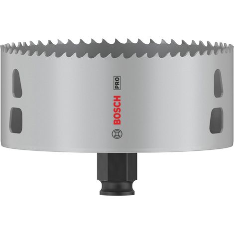 Bosch PRO Multi-Materiales Sierra de corona 114 mm plateada
