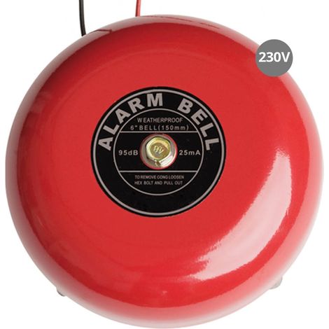 Timbre industrial 230V AC 15cm 90db GSC 001400968