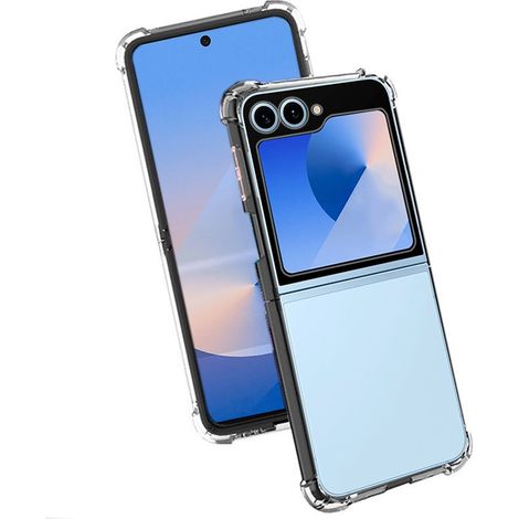 Carcasa COOL para Samsung F741 Galaxy Z Flip 6 AntiShock Transparente