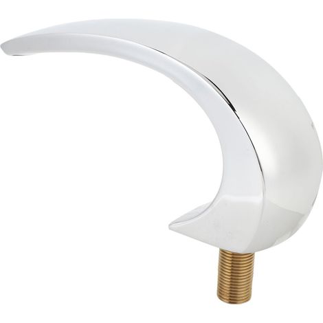 Robinet de Remplissage de Baignoire Cascade, Acier Inoxydable, Installation Murale, Filetage G1/2, 205x55mm, pour Spa Piscine Baignoire (1/5)