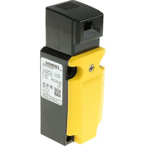 Commutateur de verrouillage de sécurité Siemens 3SE5, 2NF/1NO, A clé, IP66, IP67, 230V, 3A ( Prix pour 1 )