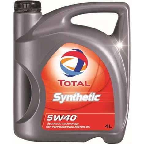 Total Olio Motore Sintetico 5W40 - 4L - per Benzina e Diesel (1/5)