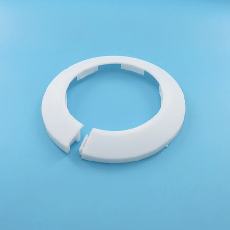 Anneau décoratif pour tuyau d'évacuation en PVC 75, cache-tuyau pour tuyau de chauffage et d'incendie, plaque de recouvrement décorative pour clip de tuyau d'évacuation
