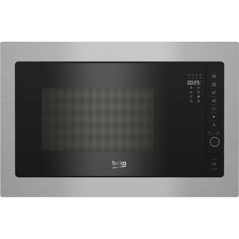 Beko BMGB25332BG. Posizionamento dell'apparecchio: Da incasso, Tipo di prodotto: Microonde con grill, Capacità interna: 25 L, Potenza Microonde: 900 W, Display incorporato, Tipo di display: LED, Ti...
