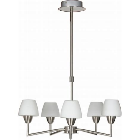 Suspension Candellux TOGO 35-10646 chrome 5xG9 Ø45cm (1/3)
