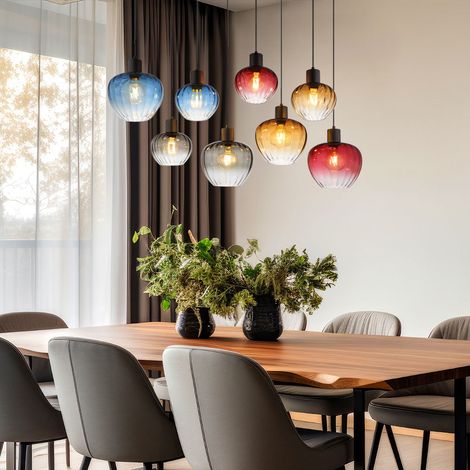 Globo - suspension - TOY - multicolore - verre - grande lampe de (1/5)