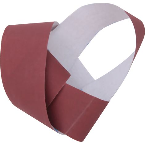 10 Stück Aluminiumoxid-Schleifbänder, Schleif- und Polierwerkzeuge, 740 x 40 mm, für Möbel- und Holzbearbeitung, Körnung 120 (1/5)