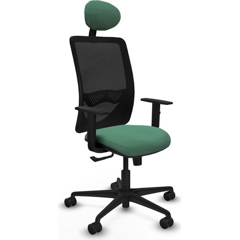 Silla de oficina piqueras y crespo Zulema negro ergonómico (1/2)