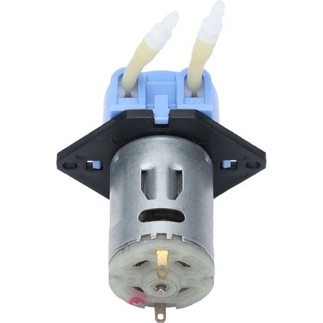Pompe péristaltique, mini pompe auto-amorçante pour le dosage de liquides, adaptée aux aquariums et aux analyses de laboratoire, 12 V CC. (1/5)