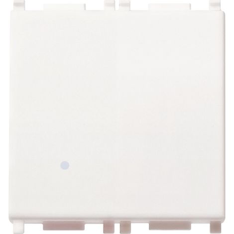 VIMAR - 14008.2 Pulsante 1P NO 10A 2M bianco