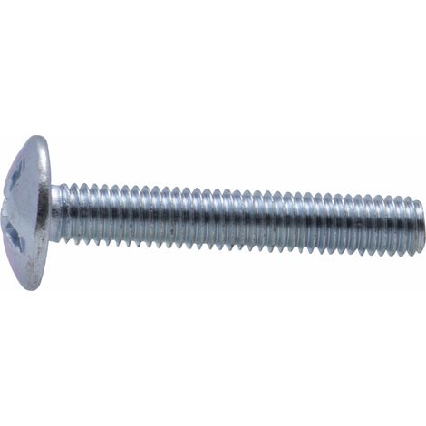 Boulon poêlier zingué Viswood Ø 5x20mm (lot de 14 boulons)