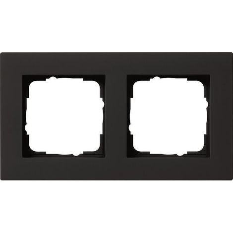 Cornice da parete Gira abdeckrahmen 2f flach IP20 opaco
