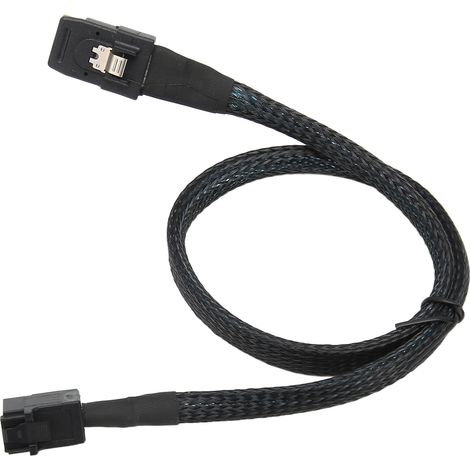 Câble Mini SAS SFF-8643 vers SFF-8087 12 Gbps Haute Performance pour Serveurs et Stockage 1m (1/5)