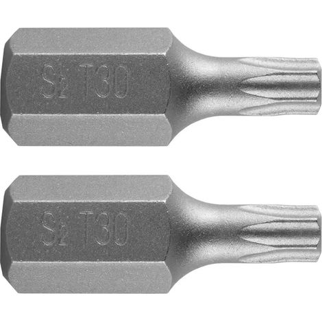 Embout Torx T30 x 30 mm, S2 x 2 pièces. (1/3)