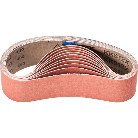 PFERD TOOLS Korund Schleifband BA 50x450mm A-COOL180 für Edelstahl-Schliff mit Rohrbandschleifer 20 Stk (1/4)