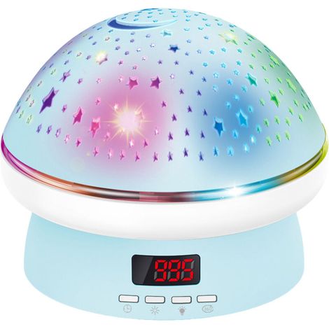 Ce projecteur d'étoiles à minuterie avec télécommande est doté d'une lampe de projection rotative et peut également être utilisé comme lampe de chevet, ce qui le rend adapté aux enfants, garçons et fi (1/5)