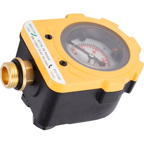 Contrôleur de pression pour pompe à eau 10 bars, interrupteur photoélectrique, norme européenne 220 V (1/5)