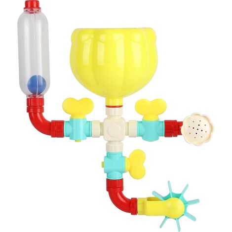 Tête de douche girafe amusante pour enfants - Jouet de bain rotatif avec ventouse - Idée cadeau anniversaire (1/5)