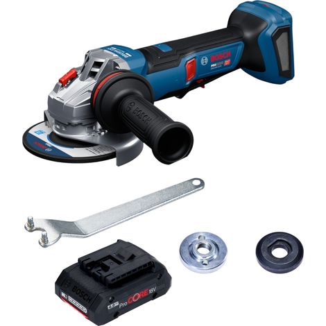 Bosch GWS 18V-11 PS Akku Winkelschleifer 18 V 125 mm Brushless + 1x ProCORE Akku 4,0 Ah - ohne Ladegerät