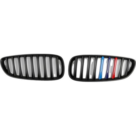 Griglia anteriore, robusta struttura in ABS, compatibile con Z4 E89 Coupé e Cabriolet 2009-2016, finitura nero opaco M-color, facile installazione, progettata per durare nel tempo. (1/4)