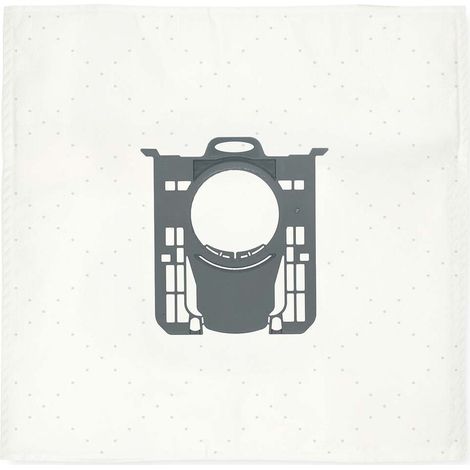 Nedis Staubsaugerbeutel / 4 Stück / Synthetik / Meist verkauft für: Replacement for Electrolux, AEG and Philips Original Bag / Weiss