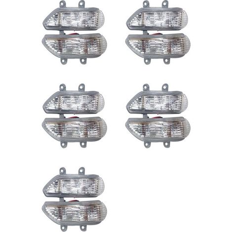 Adecuado para 5 pares de intermitentes LED laterales para sedanes JAC J5.