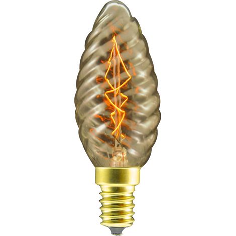 Ampoule LED E14 40W rétro Edison fumée 2200K Italux (1/2)