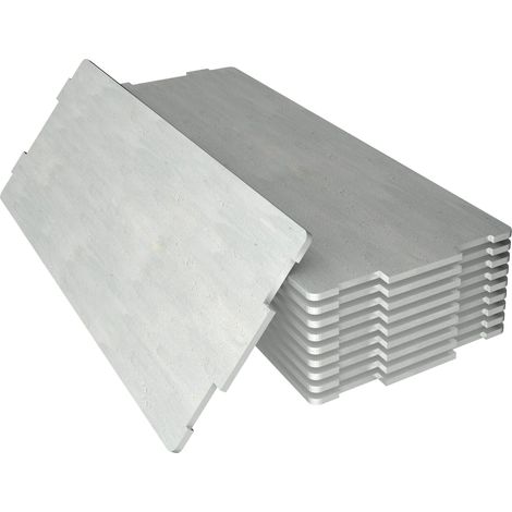 VIGOR Jeu de tôles pleines grand 137 mm V6685-3/10 10 pièces (1/4)