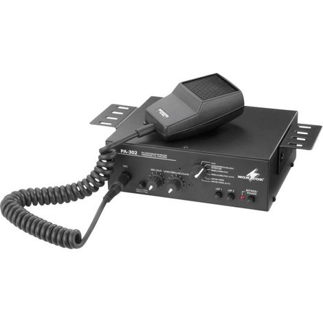 Monacor PA-302 Amplificatore PA 14 W 1 canale