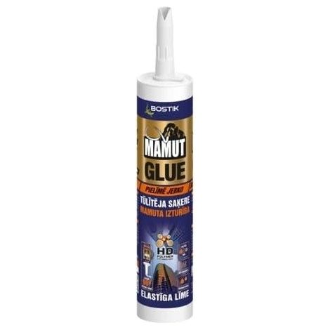Adhesivo de construcción den-braven mamut glue lv 290 ml resistente al clima dosificación precisa