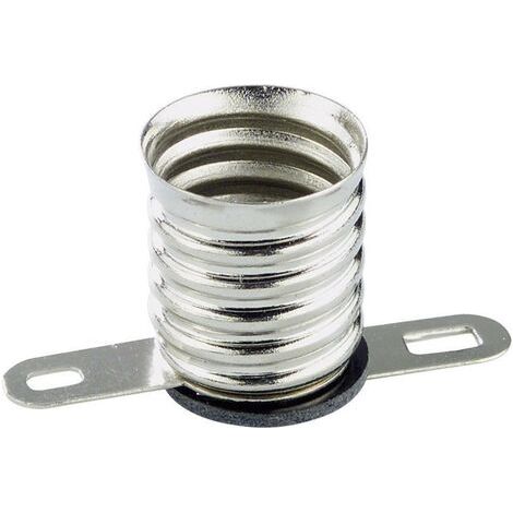 TRU COMPONENTS 794956 Support d'ampoule Culot (mini-lampes): E10 Connexion: cosses à souder 1 pc(s) S470691 (1/2)
