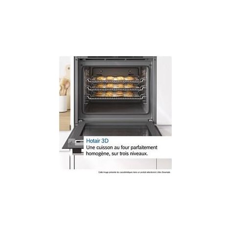 Bosch HRG572ES3 Einbauherd Schwarz und Silber