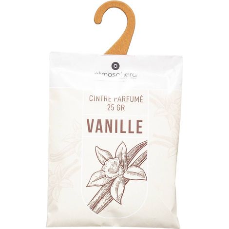 Lot de 3 cintres parfumés vanille 25g - Atmosphera créateur d'intérieur