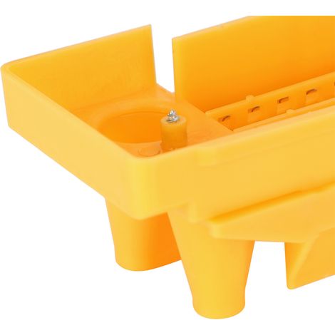 Pollenfalle – Bienenstock-Sammler, orangefarbenes ABS – 37 x 5,5 x 4 cm – Langlebiges Imkereizubehör – Pollensammler