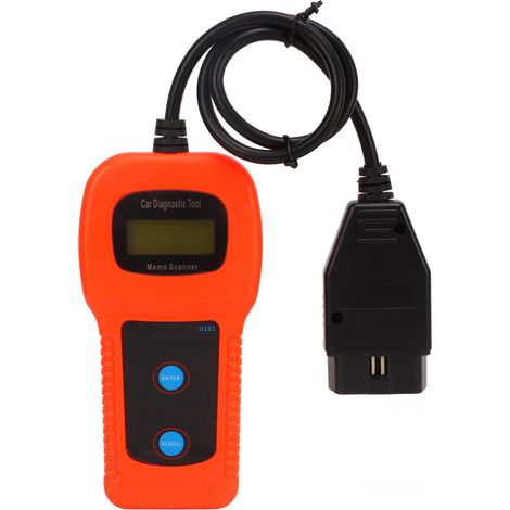 U281 OBD2 lecteur de Code DTC Scan outil de contrôle de réinitialisation de Diagnostic rapide pour véhicule de voiture.