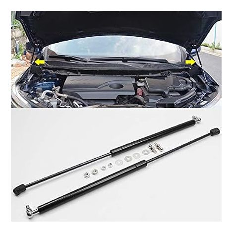 pour Kadjar 2015-2021 Capot Moteur Soulever Amortisseurs Support de Levage de Capot Extensibles Auto Verin hydraulique Amortisseur Vérins à Gaz Accessoires Auto 1 Jeu (1/5)