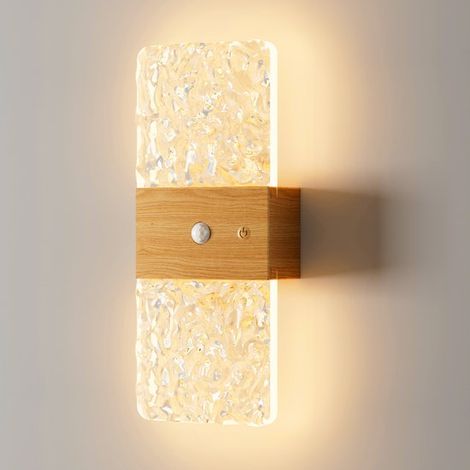 Schlafzimmer Nachtlicht mit Bewegungserkennung Wiederaufladbare Version Magnetisch, kabellos Dekorative Wandleuchte (1/4)