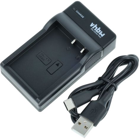 vhbw USB-C Ladegerät kompatibel mit Kodak Pixpro S-1, AZ651 Astro Zoom, AZ651, S1 Kamera - Ladeschale + USB-C Kabel Ladeanzeige (1/5)