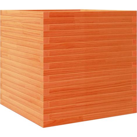 Maison Exclusive - Fioriera Giardino Marrone Cera 70x70x68,5cm Legno Massello Pino